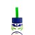 Garrafa Farm Que Sede 500ml Destino Tropical Off White/Azul/Verde - Imagem 2
