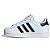 Tênis Adidas Superstar II Infantil Branco e Preto - Imagem 3