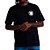 Camiseta Regular BAW Global Unissex Preta - Imagem 1