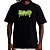 Camiseta Regular BAW Fused Unissex Preta - Imagem 1