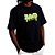 Camiseta Regular BAW Fused Unissex Preta - Imagem 3