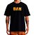 Camiseta Regular BAW Honey Unissex Preta - Imagem 1