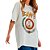 Camiseta Regular BAW Pantheon Unissex Off White - Imagem 3