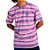 Camiseta Oversized BAW Stripe Unissex Lilás - Imagem 1