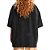 Camiseta Oversized Sunflowers Unissex Preta - Imagem 3