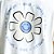 Camiseta BAW Oversized Flower BAW x Smiley Off White - Imagem 2
