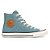 Tênis Converse All Star Chuck Taylor Denim Cano Alto Azul Jeans - Imagem 1