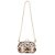 Bolsa Farm Chuchu Florejo Bege Marrom Azul - Imagem 3