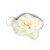 Bolsinha Farm Me Leva Flor de Lotus Bege Verde - Imagem 2