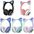 Fone De Ouvido Gatinho Bluetooth Infantil Led Menino Menina Cor:Rosa - Imagem 6