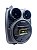 Mini Caixa De Som Estéreo Bluetooth Rádio FM Entrada USB Microfone AUX Cartão - Imagem 11