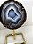 Geodo de Ágata com Base Dourada - Elegância Natural - Imagem 6