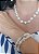 Conjunto de Colar e pulseira Choker em Madre Pérola - Imagem 3