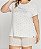 Pijama Danka Feminino Curto Poa Colorido - Imagem 3