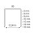 Grampo 80/04 ou PCW/04 - caixa c/ 20.000 grampos - Imagem 2