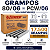 Grampo 80/06 ou PCW/06 - caixa c/ 17.500 grampos - Imagem 1