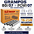 Grampo 80/07 ou PCW/07 - caixa c/ 16.250 grampos - Imagem 1