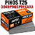 Pinos T25 Airfix 3.040 Unidades Galvanizado Para Pallet, Urna e Madeira Estrutural - Imagem 1