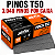Pinos T50 Airfix 3.040 Unidades Para Madeira Estrutural Pallet e Construção - Imagem 1