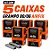 Kit 5 Caixas Grampos 80/06 Airfix 50.000 Grampos Linha 80 Galvanizado Estofaria - Imagem 1