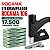 Kit Grampeador Rocama 106 + 5 Caixas 17.500 Grampos 106/6 Galvanizado Tapeceiro Estofado Sofá Madeira - Imagem 1