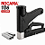 Kit Grampeador Rocama 106 + 5 Caixas 17.500 Grampos 106/6 Galvanizado Tapeceiro Estofado Sofá Madeira - Imagem 4