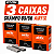 Grampo 80/06 Caixa c/ 10.000 Unid. Airfix 3 Caixas 30.000 Grampos - Imagem 1