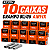 Grampo 80/06 Caixa c/ 10.000 Unid. Airfix 10 Caixas 100.000 Grampos - Imagem 1