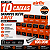 Grampo 80/08 Caixa c/ 10.000 Unid. Airfix 10 Caixas 100.000 Grampos - Imagem 4