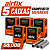 Grampo 80/10 Caixa c/ 10.000 Unid. Airfix 5 Caixas 50.000 Grampos - Imagem 1