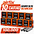 Grampo 80/10 Caixa c/ 10.000 Unid. Airfix 10 Caixas 100.000 Grampos - Imagem 1