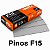 Pinos F15 Airfix 5.000 Pinos Galvanizado Para Pinador Marcenaria e Móveis Frete Grátis - Imagem 1