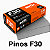 Pinos F30 Airfix 5.000 Pinos Tipo F Galvanizado Para Pinador Marcenaria Móveis MDF e Porta - Imagem 1