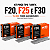 Kit Pinos Tipo F Airfix 3 Caixas F20, F25 e F30 15.000 Pinos Galvanizado Para Marcenaria e Móveis - Imagem 1