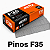 Kit Pinos Tipo F Airfix 5 Caixas (F20, F25, F30, F35 e F40) 25.000 Pinos Galvanizado Marcenaria - Imagem 7
