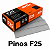 Kit Pinos Tipo F Airfix 5 Caixas (F20, F25, F30, F35 e F40) 25.000 Pinos Galvanizado Marcenaria - Imagem 4