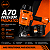 Pregador Pneumático Airfix A70 Industrial Para Pregos Coil 45 a 70mm | Ferramenta Profissional Para Pallets, Embalagens de Madeira e Construção Civil - Imagem 3