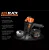 Pregador Pneumático Airfix A55 Black Industrial Para Pregos Em Rolo 25 Até 55mm Pallets Construção Civil - Imagem 6