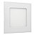 Plafon LED 6W Quadrado Embutir Branco Frio - Imagem 1