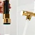 TORNEIRA GOURMET VIP MONOCOMANDO MISTURADOR SPRAY PRETO COM DOURADO/GOLD - Imagem 3