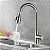 TORNEIRA COZINHA GOURMET MISTURADOR MONOCOMANDO EXTENSÍVEL AÇO ESCOVADO DUPLO SPRAY - Imagem 4