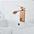 TORNEIRA BANHEIRO LAVABO MISTURADOR MONOCOMANDO CASCATA BICA BAIXA ROSE GOLD - Imagem 3