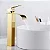 TORNEIRA BANHEIRO LAVABO MONOCOMANDO MISTURADOR CASCATA ALTA DOURADA GOLD - Imagem 3
