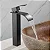 TORNEIRA BANHEIRO LAVABO MONOCOMANDO MISTURADOR CASCATA BICA ALTA PRETO BLACK FOSCO - Imagem 3