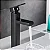 TORNEIRA BANHEIRO LAVABO MISTURADOR MONOCOMANDO QUADRADA BICA ALTA PRETO BLACK FOSCO - Imagem 2