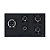 Cooktop a Gás em Vidro Temperado Acendimento Automático 5 Bocas Tramontina Penta Side Plus Bivolt - Preto - Imagem 1