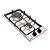 Cooktop a Gás em Aço Inox com Acendimento Automático 2 Bocas Tramontina Dominó - Bivolt - Imagem 2