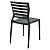 Kit Cadeira de Plástico com Encosto Horizontal Sofia Tramontina - 4 Un - Preto - Imagem 4