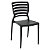 Kit Cadeira de Plástico Safira Tramontina - 4 Un - Grafite - Imagem 4