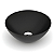 Cuba Redonda de Apoio Incepa Platinum 35 cm P1 Preto Fosco - Imagem 3